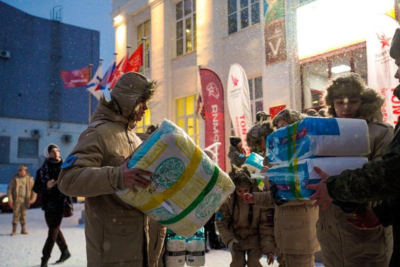 На площадке центра «Патриот» в Архангельске состоялся сбор помощи для военнослужащих На площадке центра «Патриот» в Архангельске состоялся сбор помощи для военнослужащих
