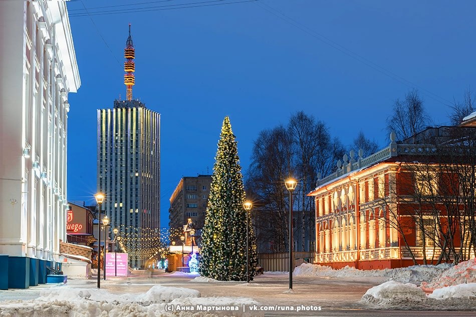 Новогодний Архангельск. Праздничные кадры сделала Анна Мартынова Новогодний Архангельск. Праздничные кадры сделала Анна Мартынова