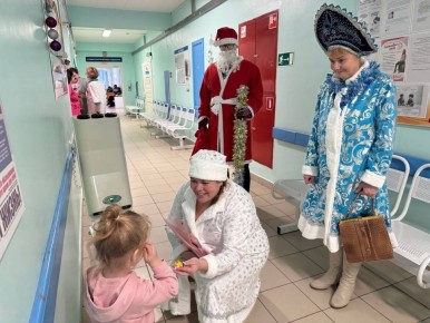 Новогоднее чудо для пациентов