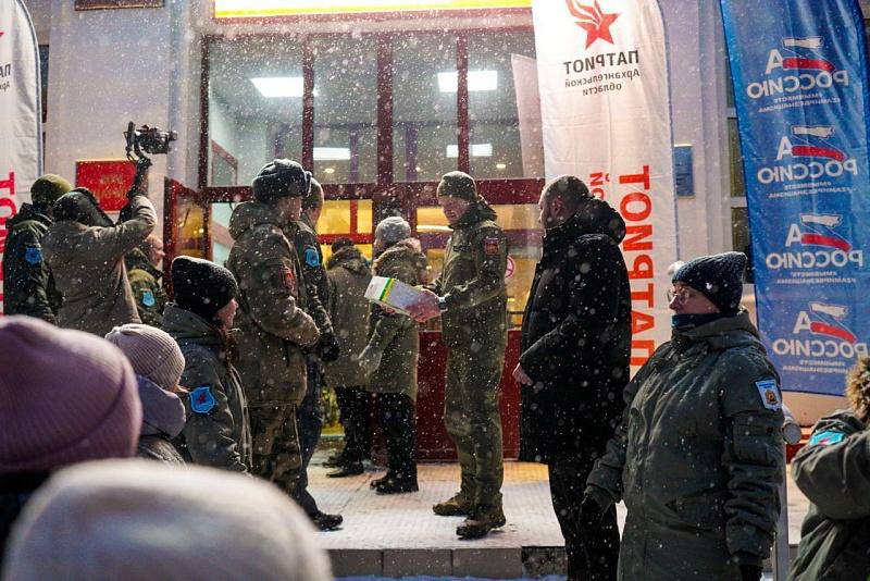 На площадке центра «Патриот» в Архангельске состоялся сбор помощи для военнослужащих На площадке центра «Патриот» в Архангельске состоялся сбор помощи для военнослужащих