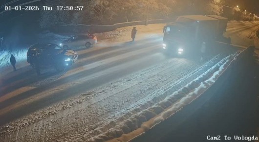 В первый день нового 2026 года на дорогах Архангельской области зарегистрировано 2 ДТП, в которых травмированы 2 человека