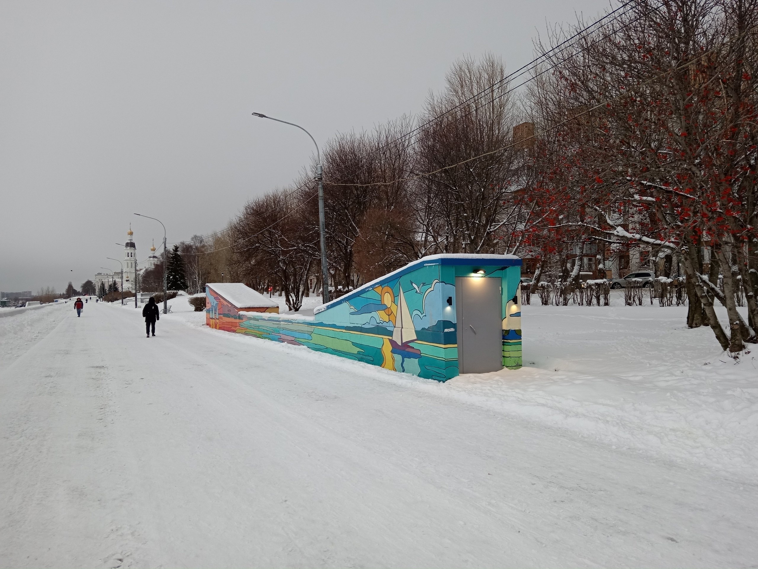 Напоминаем, что все январские каникулы туалет на наб