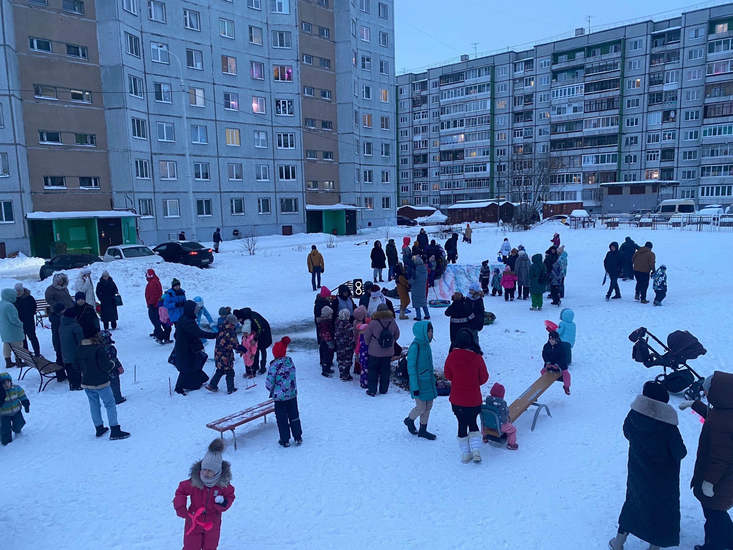 Афиша уличных мероприятий 11 января