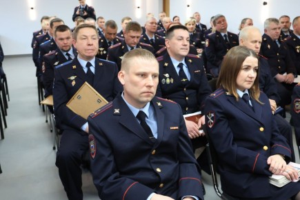 В Архангельске подвели итоги работы городской полиции за прошедший год и отметили лучших сотрудников внутренних дел