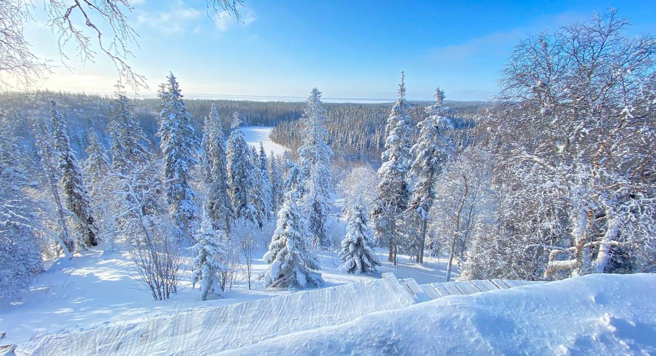 Белоснежное великолепие зимнего Анзера Белоснежное великолепие зимнего Анзера