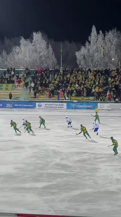 Пусть матч прошёл не с тем счётом, на который рассчитывали архангельские болельщики, но горячая атмосфера спортивного праздника не покидала трибуны до последних секунд!