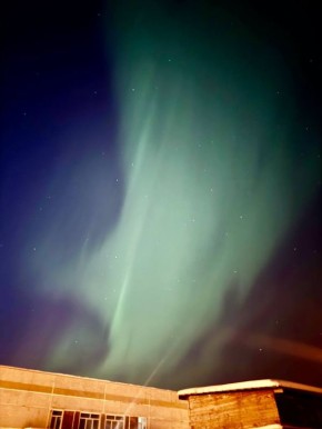 В ночь с 14 на 15 февраля над Архангельской областью развернулся настоящий космический спектакль