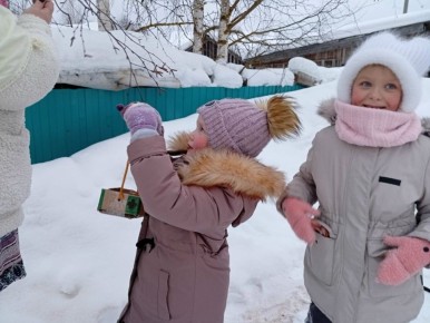 Добрые сердца в холодные дни: помогаем птицам пережить зиму