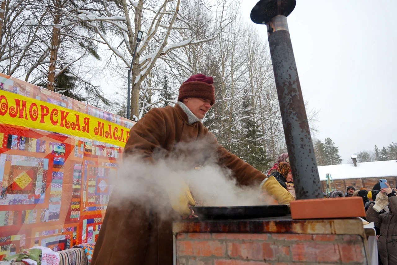 В «Малых Корелах» проводили Масленицу В «Малых Корелах» проводили Масленицу