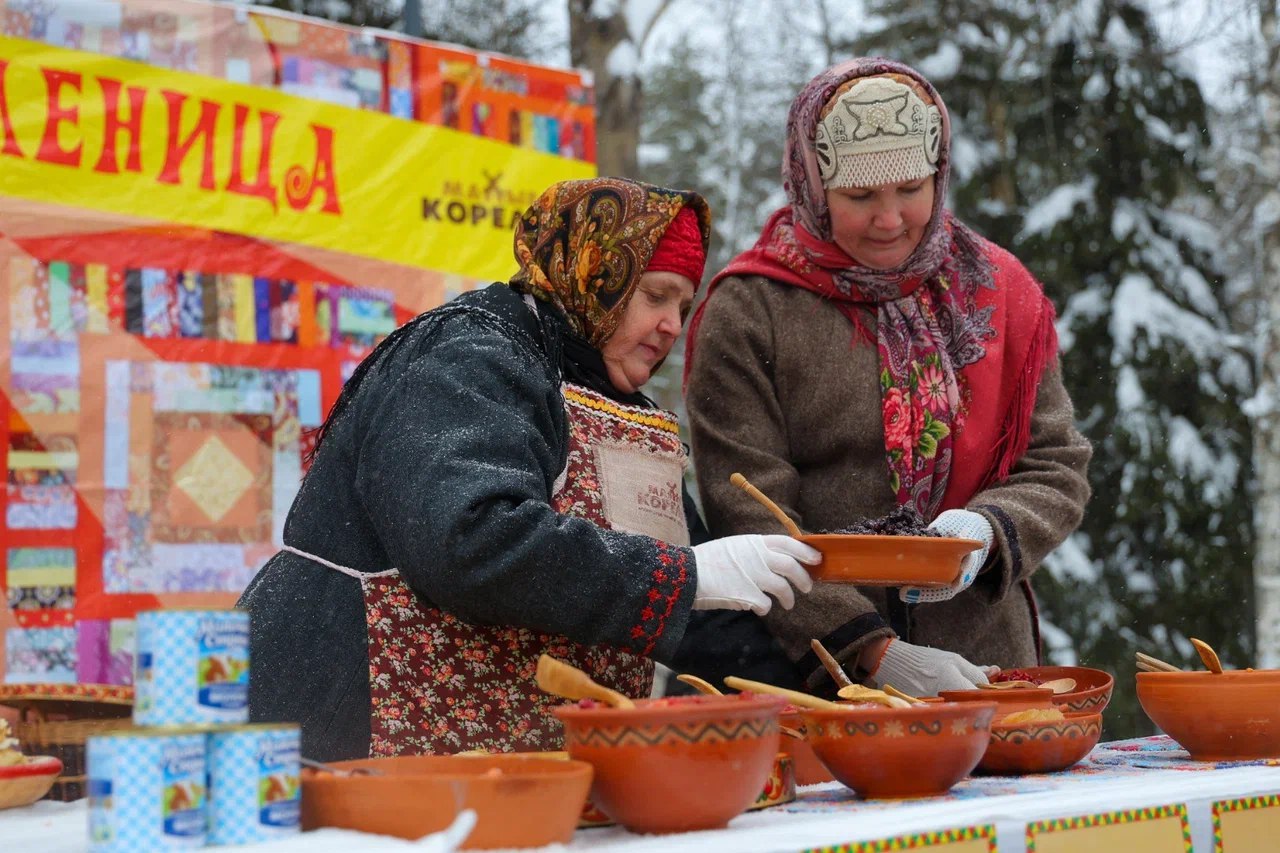 В «Малых Корелах» проводили Масленицу В «Малых Корелах» проводили Масленицу