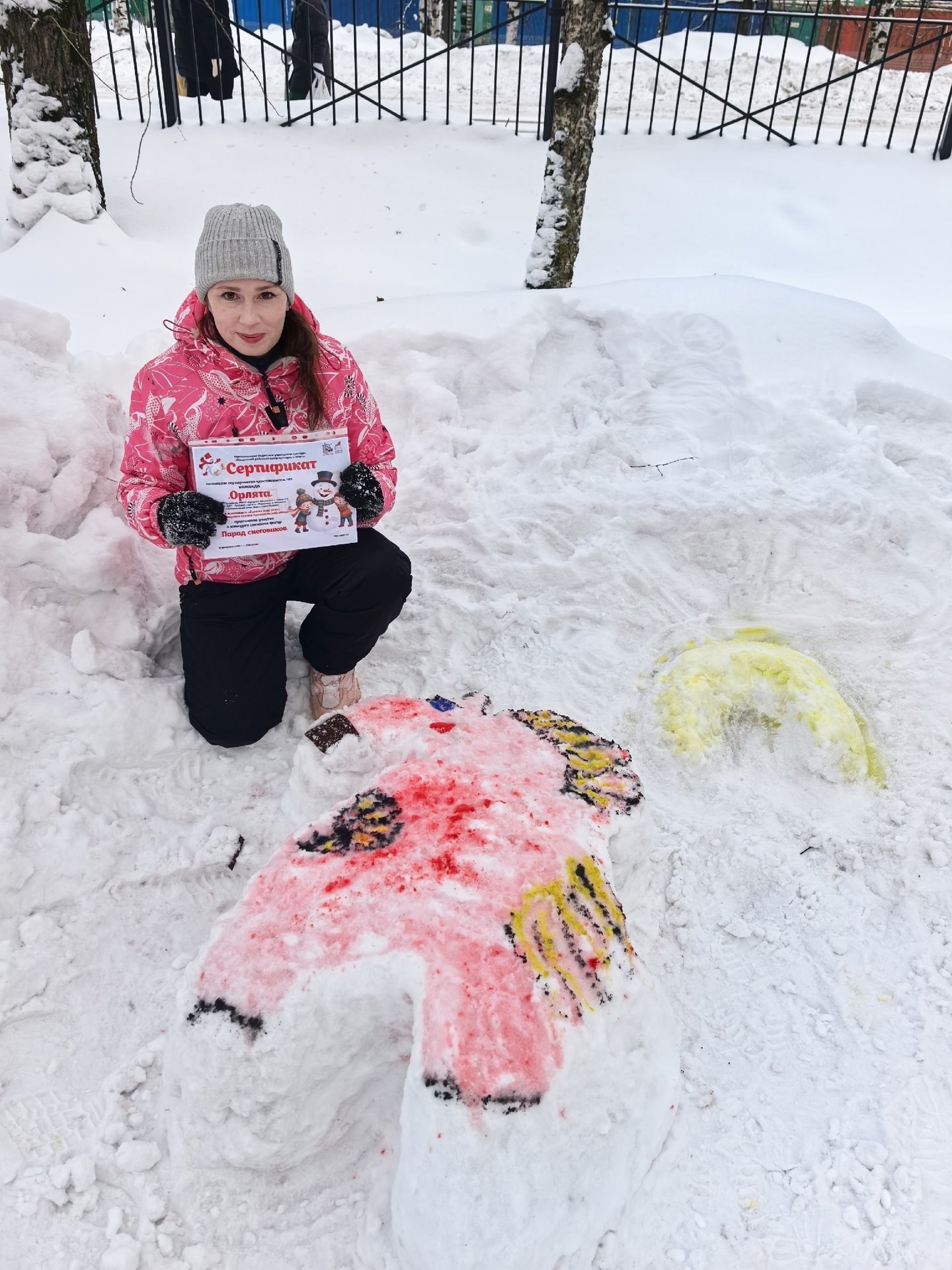 В Няндоме прошёл «Парад снеговиков» В Няндоме прошёл «Парад снеговиков»
