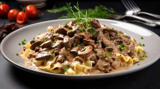 Бефстроганов из свинины: как приготовить сытное и аппетитное блюдо