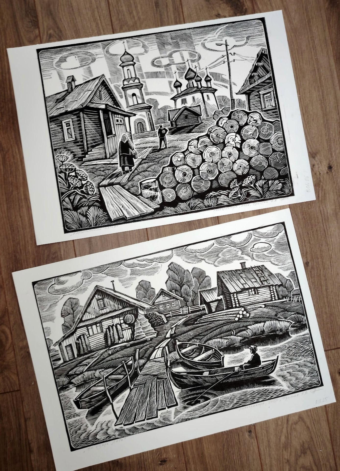 Несколько музеев Архангельской области получили в дар работы современной художницы Нелли Фроловой Несколько музеев Архангельской области получили в дар работы современной художницы Нелли Фроловой