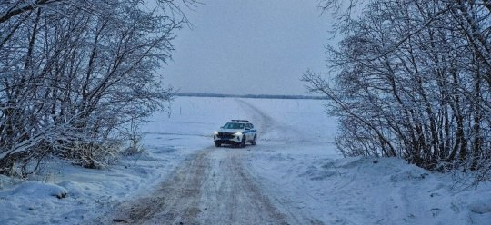 Внимание. На ледовой переправе для автотранспорта «Хабарка — Бревенник» введено ограничение массы - до 5 тонн