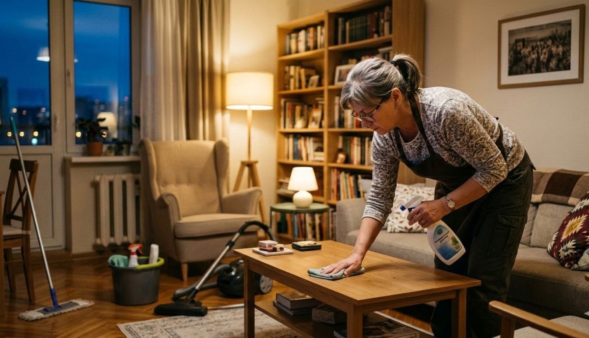 Причины вечерней уборки: психология и эмоции или простая привычка?