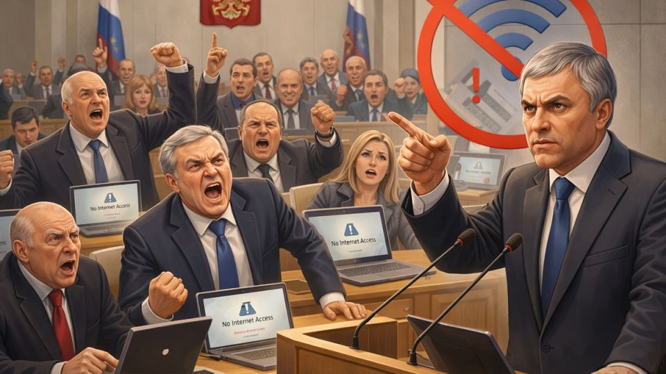 Интернет исчез и в Госдуме: депутаты удивлены, но получили жёсткий ответ