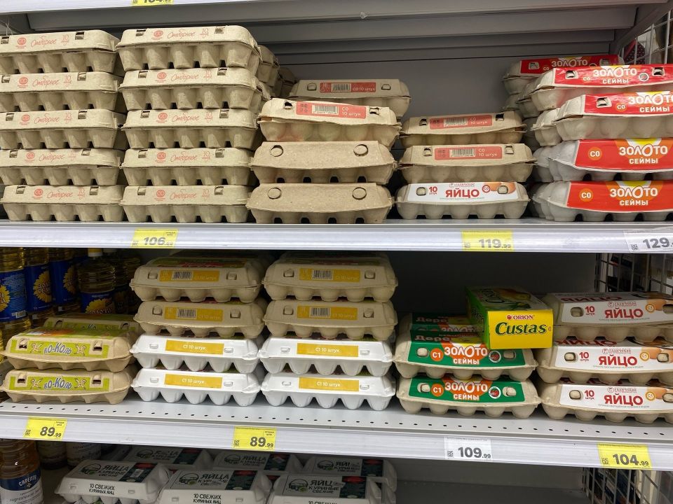 Скоро Пасха (12 апреля). Как вам цены на яйца в Архангельске?