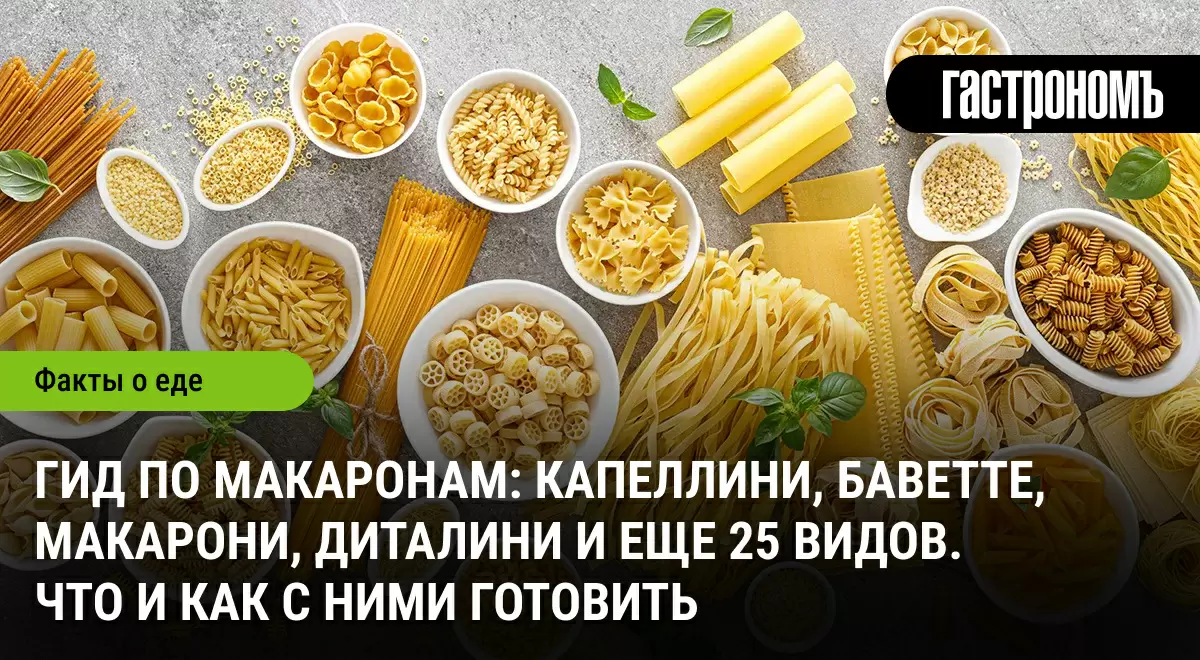 Погружение в мир пасты: Раскрываем тайны капеллини, баветте и других видов итальянских макарон