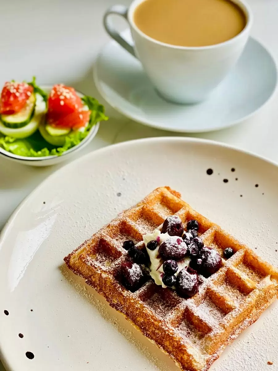 Волшебный мир яблочных вафель