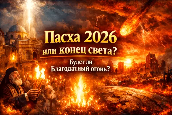 Пасха 2026: как Благодатный огонь вызвал страхи о конце света