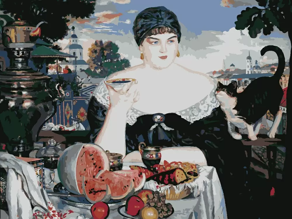 Картина, которая полна жизни в мире нехватки