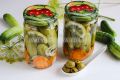 Огурцы с оливками на зиму