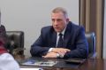 Губернатор Александр Цыбульский встретился с главой Верхнетоемского округа Сергеем Гуцало, обсудили, что уже сделано и какие задачи ставятся на ближайшее время