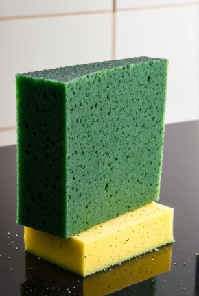 Универсальная комбинированная губка: как две стороны решают все задачи по уборке