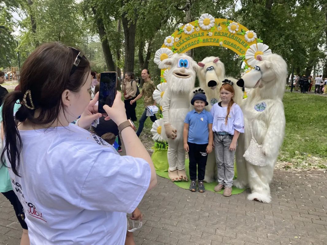 Сегодня Петровский парк стал центром семейного тепла Сегодня Петровский парк стал центром семейного тепла