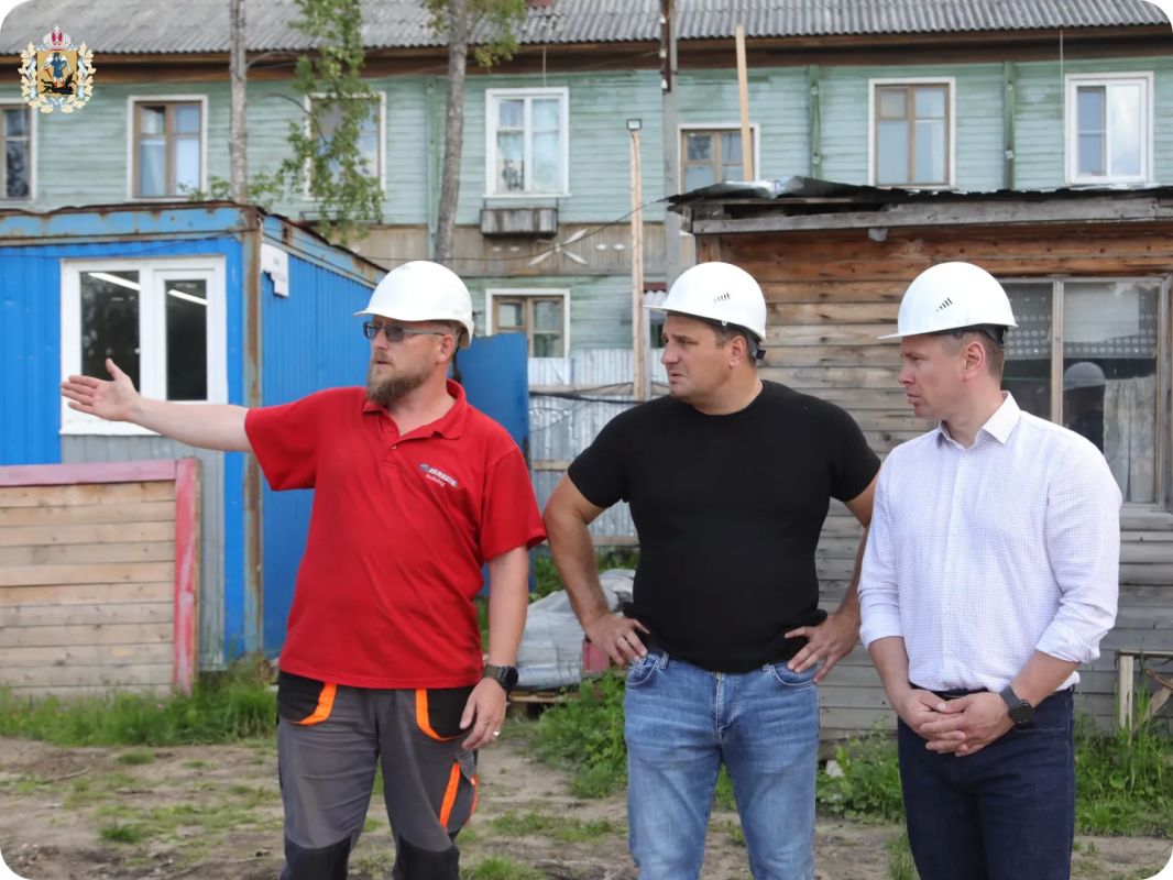 В Северодвинске строят два дома для расселения аварийного жилфонда В Северодвинске строят два дома для расселения аварийного жилфонда