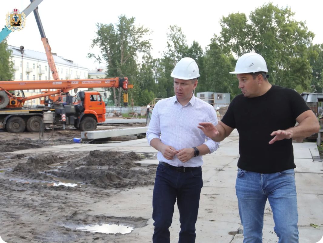 В Северодвинске строят два дома для расселения аварийного жилфонда В Северодвинске строят два дома для расселения аварийного жилфонда