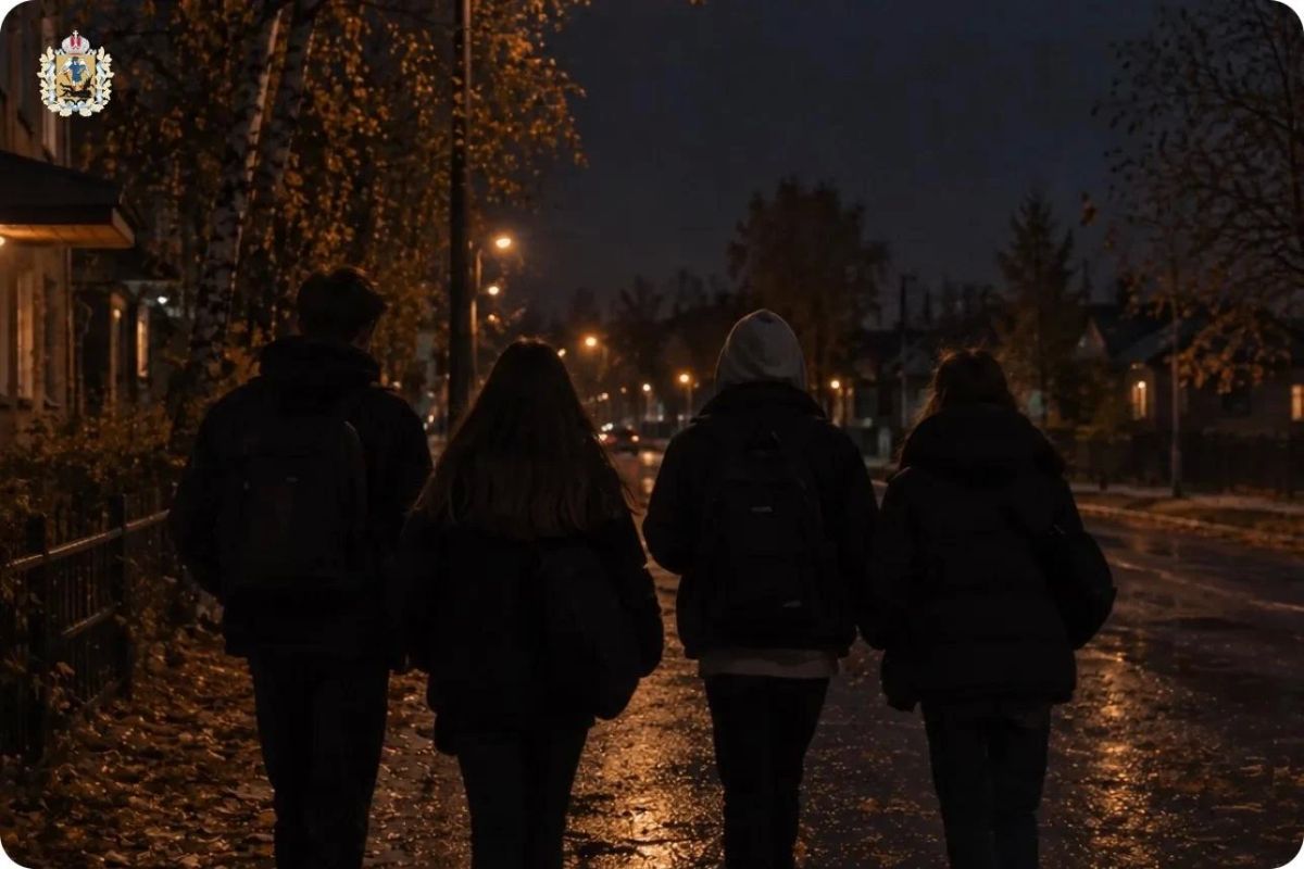 Важная информация для родителей и их детей: с 1 октября в Поморье начинается зимний режим «комендантского часа»