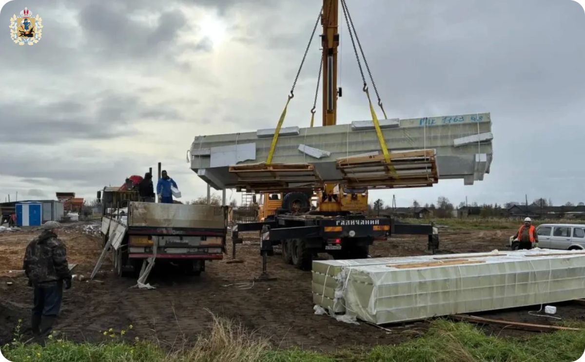 В микрорайоне Малая Слобода Мезени приступили к возведению здания биотопливной котельной В микрорайоне Малая Слобода Мезени приступили к возведению здания биотопливной котельной