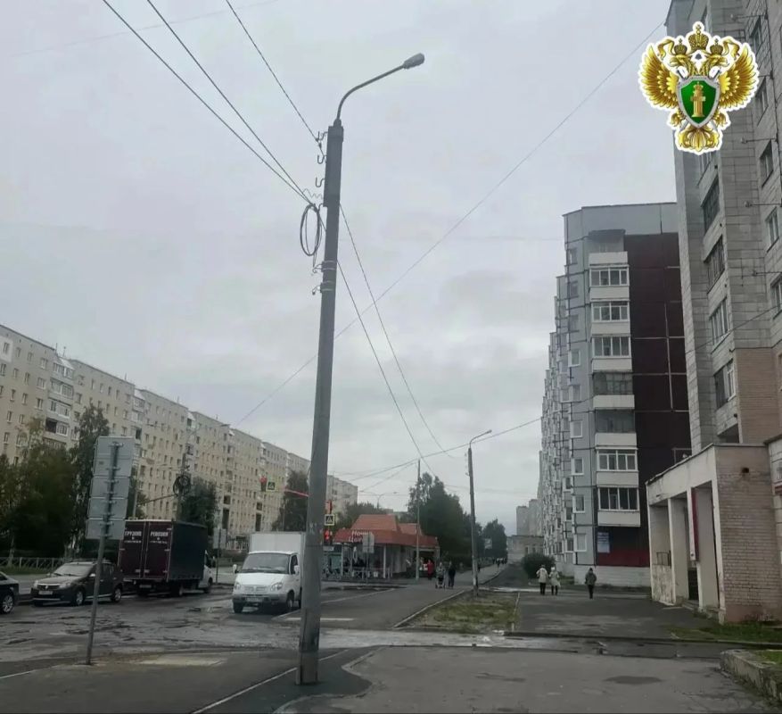 После вмешательства прокуратуры произведено обустройство уличного освещения