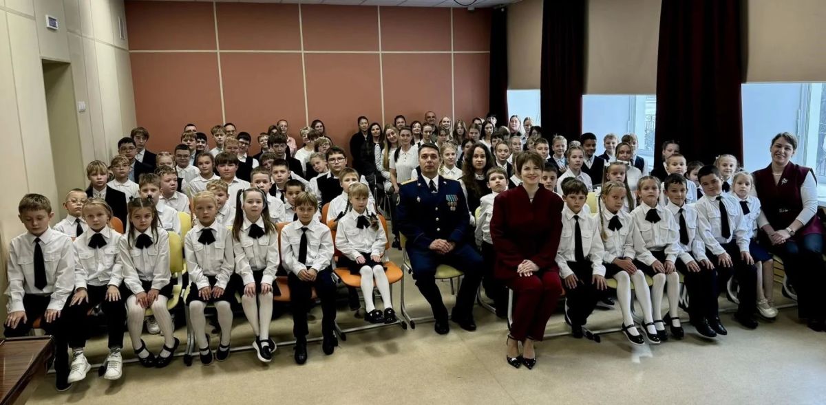 Офицер регионального следственного управления СКР принял участие в торжественном мероприятии «Посвящение в кадеты»