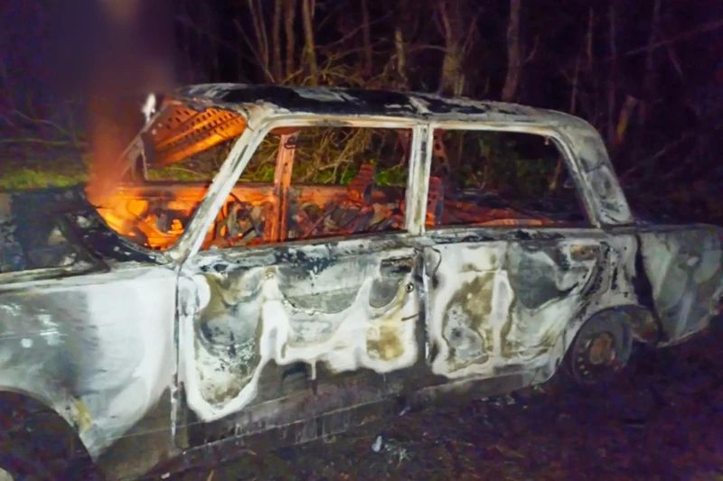 В Плесецком округе сотрудниками полиции раскрыт поджог автомобиля и гаража