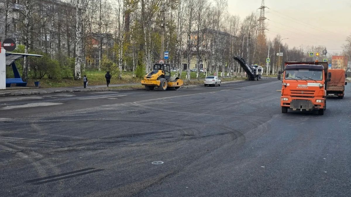 На Обводном канале завершается асфальтирование