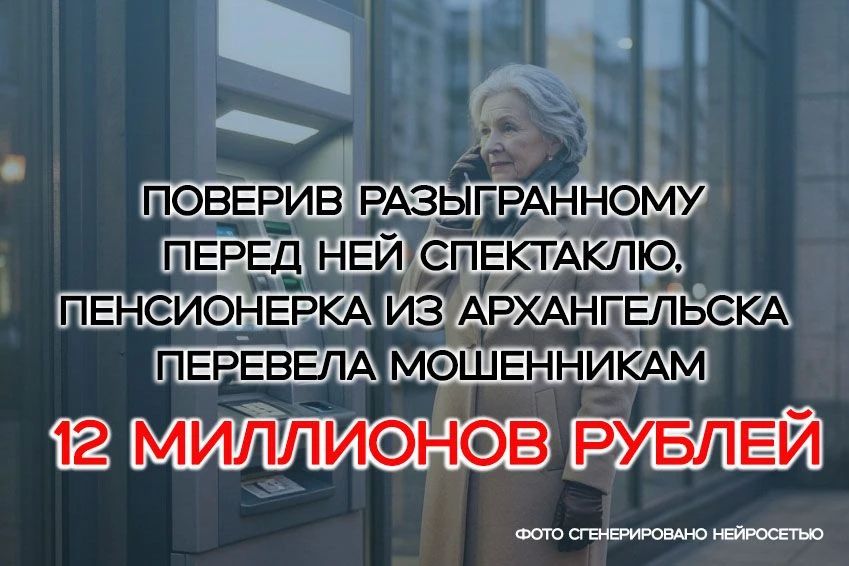 27 октября в полицию Архангельска с заявлением о совершенном в отношении нее мошенничестве обратилась 71-летняя местная жительница