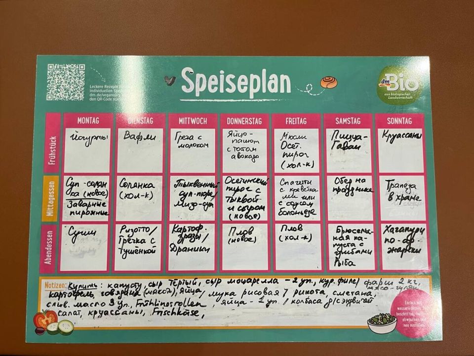 Планируем меню: легко, просто и с пользой для всей семьи