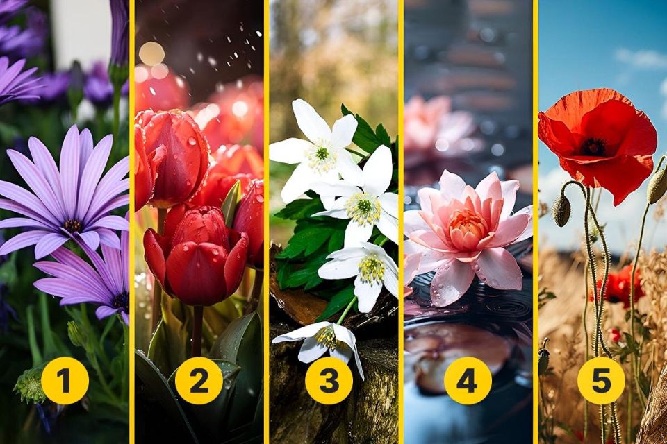 Цветочные предпочтения: что они говорят о нашей личности?