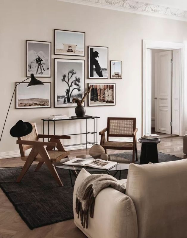 Как создать стильную настенную галерею: секреты идеального дизайна