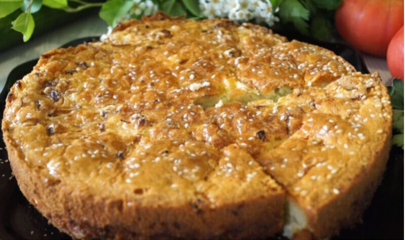 Заливной пирог с капустой, который покорит всех