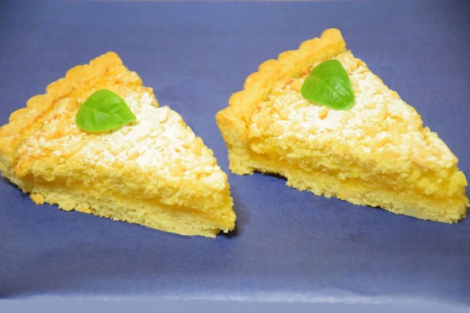 Лимонный пирог с мандаринами: наслаждение в каждом кусочке