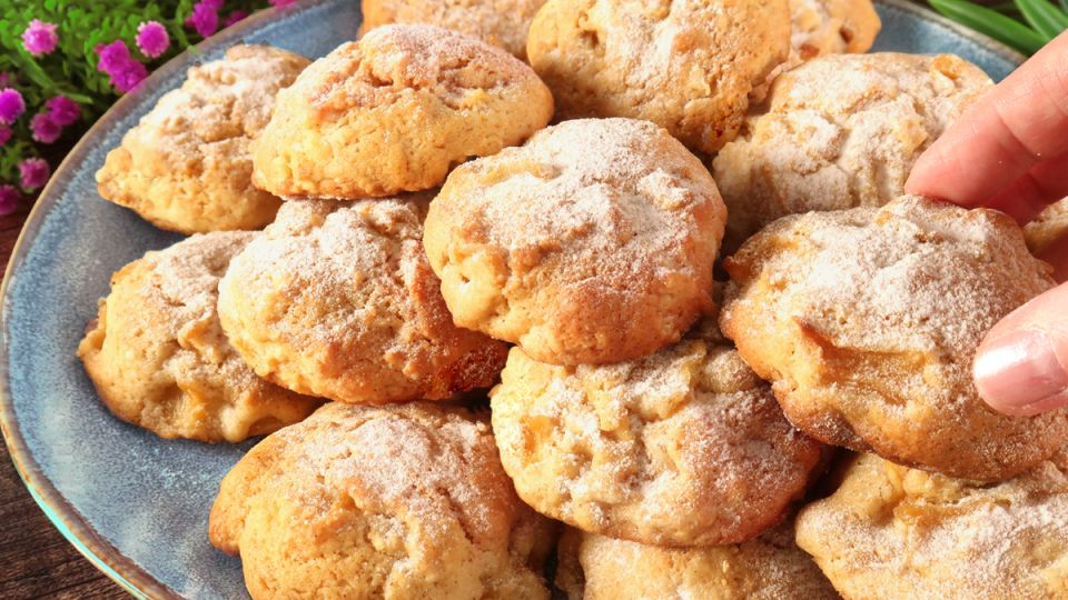 Невероятное яблочное печенье за 10 минут